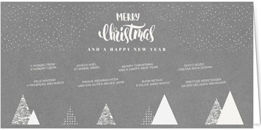 2025 für Firmen | Kategorie - Silber Struktur Optik - | Motiv: Abstrakter Wald - Artikel Nummer 1052-807