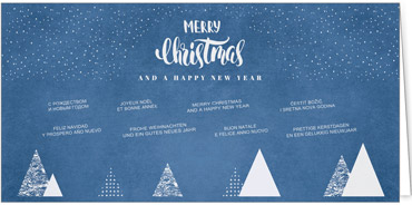 2025 für Firmen | Kategorie - Blaue Struktur Optik - | Motiv: Abstrakter Wald - Artikel Nummer 1052-810