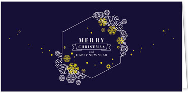 2025 für Firmen | Kategorie Blaue Impressionen | Motiv: Polygonwünsche - Artikel Nummer 1053-804