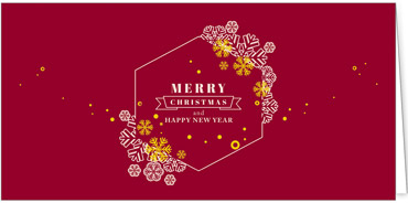 2025 für Firmen | Kategorie Rote Impressionen | Motiv: Polygonwünsche - Artikel Nummer 1053-805