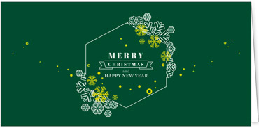 2025 für Firmen | Kategorie Grüne Impressionen | Motiv: Polygonwünsche - Artikel Nummer 1053-806