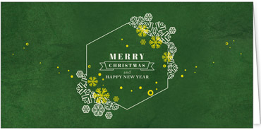 2025 für Firmen | Kategorie - Grüne Struktur Optik - | Motiv: Polygonwünsche - Artikel Nummer 1053-809