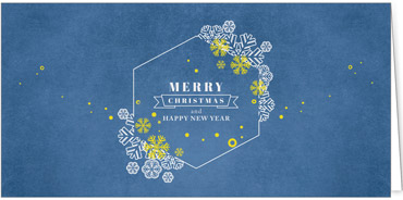 2025 für Firmen | Kategorie - Blaue Struktur Optik - | Motiv: Polygonwünsche - Artikel Nummer 1053-810