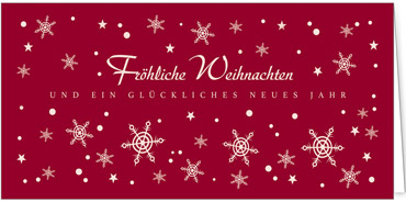 2025 für Firmen | Kategorie Rote Impressionen | Motiv: Eiskristall-Zauber - Artikel Nummer 1054-805