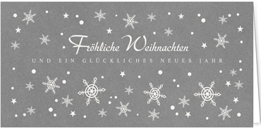 2025 für Firmen | Kategorie - Silber Struktur Optik - | Motiv: Eiskristall-Zauber - Artikel Nummer 1054-807