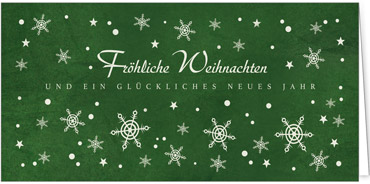 2025 für Firmen | Kategorie - Grüne Struktur Optik - | Motiv: Eiskristall-Zauber - Artikel Nummer 1054-809