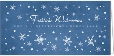 2025 für Firmen | Kategorie - Blaue Struktur Optik - | Motiv: Eiskristall-Zauber - Artikel Nummer 1054-810