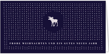 2025 für Firmen | Kategorie Blaue Impressionen | Motiv: Skandinavischer Winter - Artikel Nummer 1055-804