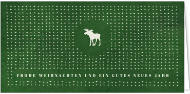 2025 für Firmen | Kategorie - Grüne Struktur Optik - | Motiv: Skandinavischer Winter - Artikel Nummer 1055-809
