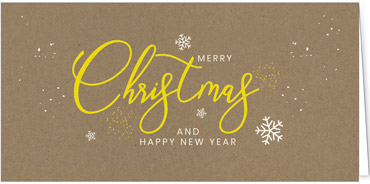 2025 für Firmen | Kategorie - Kraftpapier Optik - | Motiv: Make a Wish - Artikel Nummer 1058-808