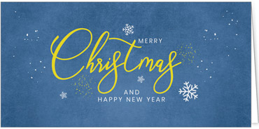 2025 für Firmen | Kategorie - Blaue Struktur Optik - | Motiv: Make a Wish - Artikel Nummer 1058-810