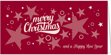 2025 für Firmen | Kategorie Rote Impressionen | Motiv: Fest der Sterne - Artikel Nummer 1060-805