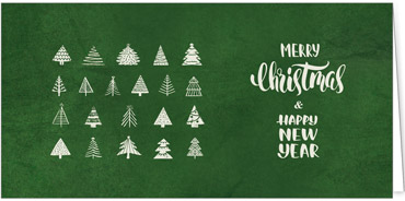 2025 für Firmen | Kategorie - Grüne Struktur Optik - | Motiv: Modern Trees - Artikel Nummer 1063-809