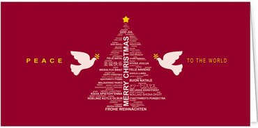 2025 für Firmen | Kategorie Rote Impressionen | Motiv: Friedliche Wünsche - Artikel Nummer 1066-805