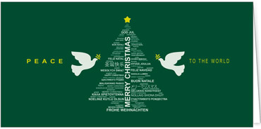 2025 für Firmen | Kategorie Grüne Impressionen | Motiv: Friedliche Wünsche - Artikel Nummer 1066-806