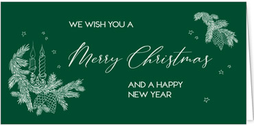 2025 für Firmen | Kategorie Grüne Impressionen | Motiv: Tannenwünsche - Artikel Nummer 1068-806