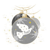 Weihnachtskarten-Dekore