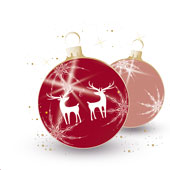 Weihnachtskarten-Dekore