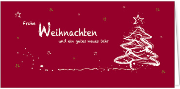 2025 für Firmen | Kategorie Rote Impressionen | Motiv: Künstlerischer Baum - Artikel Nummer 1072-805