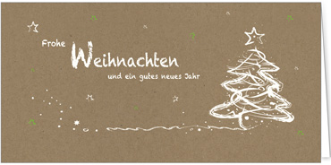 2025 für Firmen | Kategorie - Kraftpapier Optik - | Motiv: Künstlerischer Baum - Artikel Nummer 1072-808