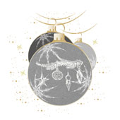 Weihnachtskarten-Dekore