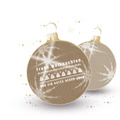 Weihnachtskarten-Dekore