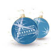 Weihnachtskarten-Dekore