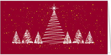 2025 für Firmen | Kategorie Rote Impressionen | Motiv: Sternenregen - Artikel Nummer 1076-805