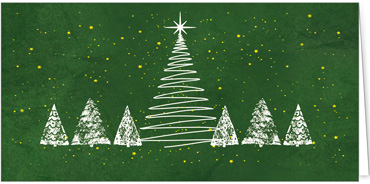 2025 für Firmen | Kategorie - Grüne Struktur Optik - | Motiv: Sternenregen - Artikel Nummer 1076-809