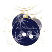 Weihnachtskarten-Dekore
