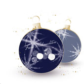 Weihnachtskarten-Dekore