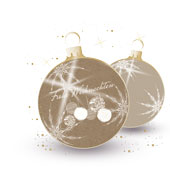 Weihnachtskarten-Dekore