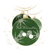 Weihnachtskarten-Dekore