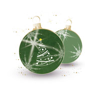 Weihnachtskarten-Dekore