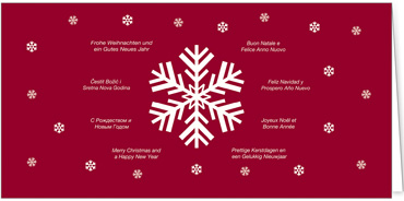 2025 für Firmen | Kategorie Rote Impressionen | Motiv: Moderner Eisstern - Artikel Nummer 1079-805