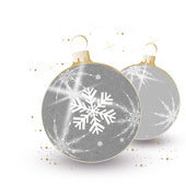 Weihnachtskarten-Dekore