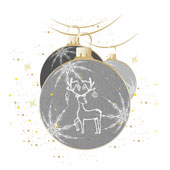 Weihnachtskarten-Dekore