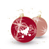 Weihnachtskarten-Dekore