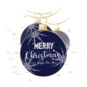 Weihnachtskarten-Dekore