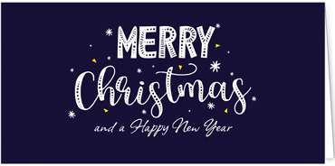 2025 für Firmen | Kategorie Blaue Impressionen | Motiv: Christmas verspielt - Artikel Nummer 1083-804