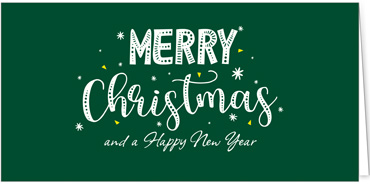 2025 für Firmen | Kategorie Grüne Impressionen | Motiv: Christmas verspielt - Artikel Nummer 1083-806