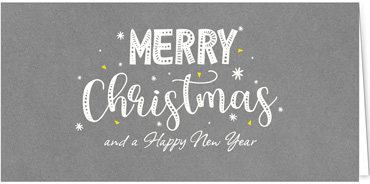 2025 für Firmen | Kategorie - Silber Struktur Optik - | Motiv: Christmas verspielt - Artikel Nummer 1083-807