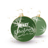 Weihnachtskarten-Dekore