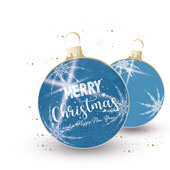 Weihnachtskarten-Dekore