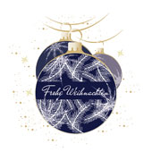 Weihnachtskarten-Dekore