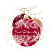 Weihnachtskarten-Dekore