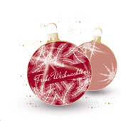 Weihnachtskarten-Dekore