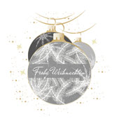 Weihnachtskarten-Dekore