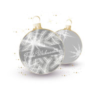 Weihnachtskarten-Dekore