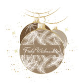 Weihnachtskarten-Dekore